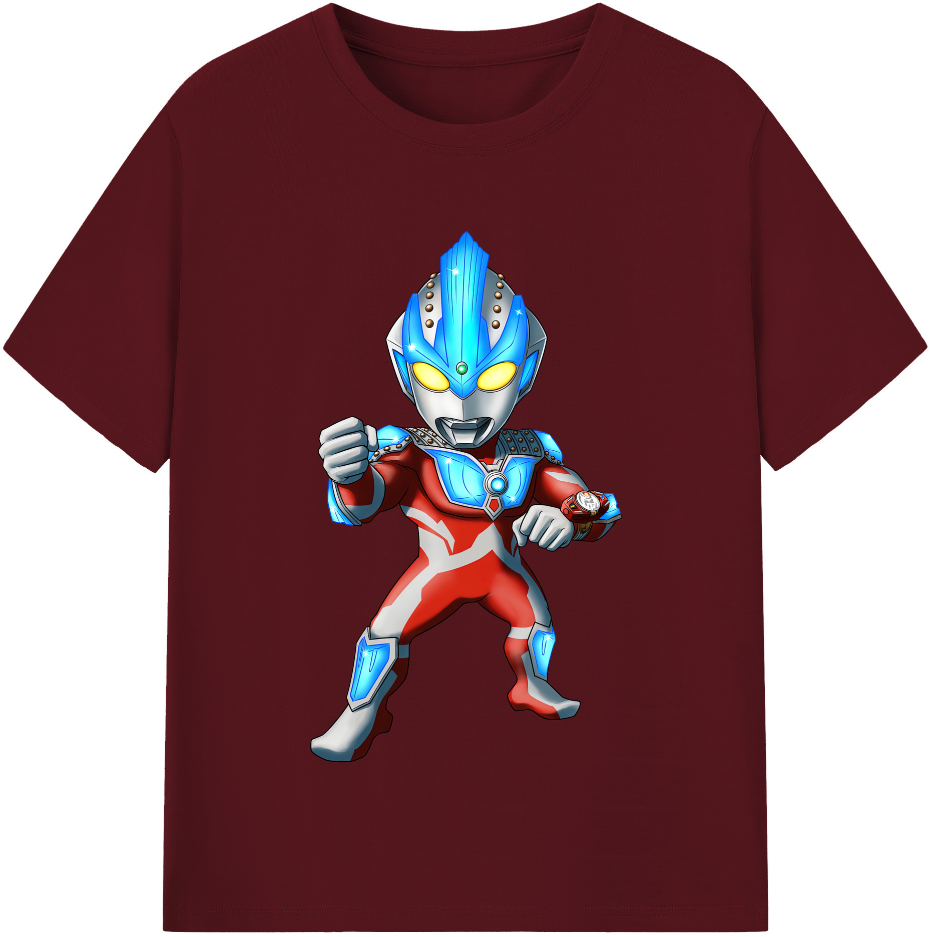 （画像用） ウルトラマン Ultraman 綿100％半袖Tシャツ（フロントプリント）